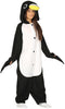 GP88467 – Tierisches Abenteuer Pinguin Kigurumi Kostüm – Größe: 110/116 – Farbe: Weiß