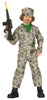 GP88510 – Militär Abenteuer Kids Outfit Tarnanzug – Größe: 110/116, 128/134, 140/146 – Farbe: Grün