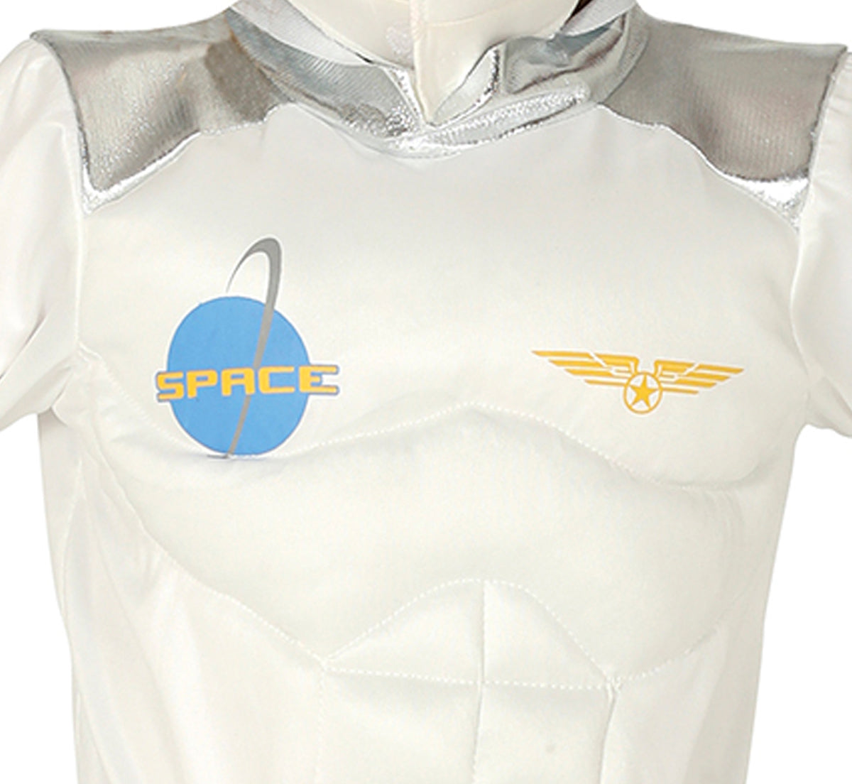 GP88516 – Pilot Raumanzug Karneval Kostüm Kind – Größe: 110/116 – Farbe: Weiß