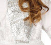 GP88522 – Prinzessin Märchenkleid Karneval – Größe: 110/116 – Farbe: Weiß