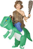 GP88528 – Dinosaurier Kostüm Karneval – Größe: 128/134 – Farbe: Braun
