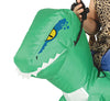 GP88528 – Dinosaurier Kostüm Karneval – Größe: 128/134 – Farbe: Braun