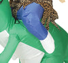 GP88528 – Dinosaurier Kostüm Karneval – Größe: 128/134 – Farbe: Braun
