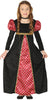 GP88535 – Mittelalter Prinzessin Kostüm Burgfräulein – Größe: 140/146 – Farbe: Schwarz