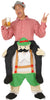 GP88552 – Oktoberfest Trachten Spaß Huckepack – Größe: 52 - 54 (L) – Farbe: Rot