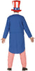 GP88562 – Amerika Patriotischer Karneval Anzug – Größe: 52 - 54 (L) – Farbe: Blau