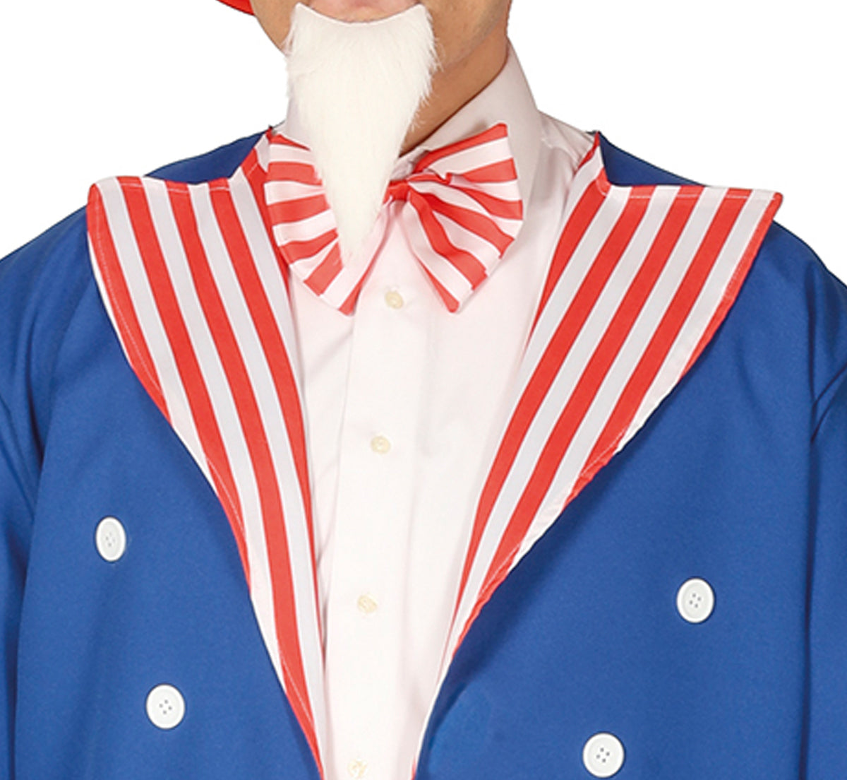 GP88562 – Amerika Patriotischer Karneval Anzug – Größe: 52 - 54 (L) – Farbe: Blau