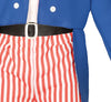 GP88562 – Amerika Patriotischer Karneval Anzug – Größe: 52 - 54 (L) – Farbe: Blau