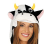GP88565 – Tierische Kigurumi Karneval Kuh Kostüm – Größe: 46 - 48 (S) – Farbe: Weiß