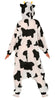 GP88565 – Tierische Kigurumi Karneval Kuh Kostüm – Größe: 52 - 54 (L) – Farbe: Weiß