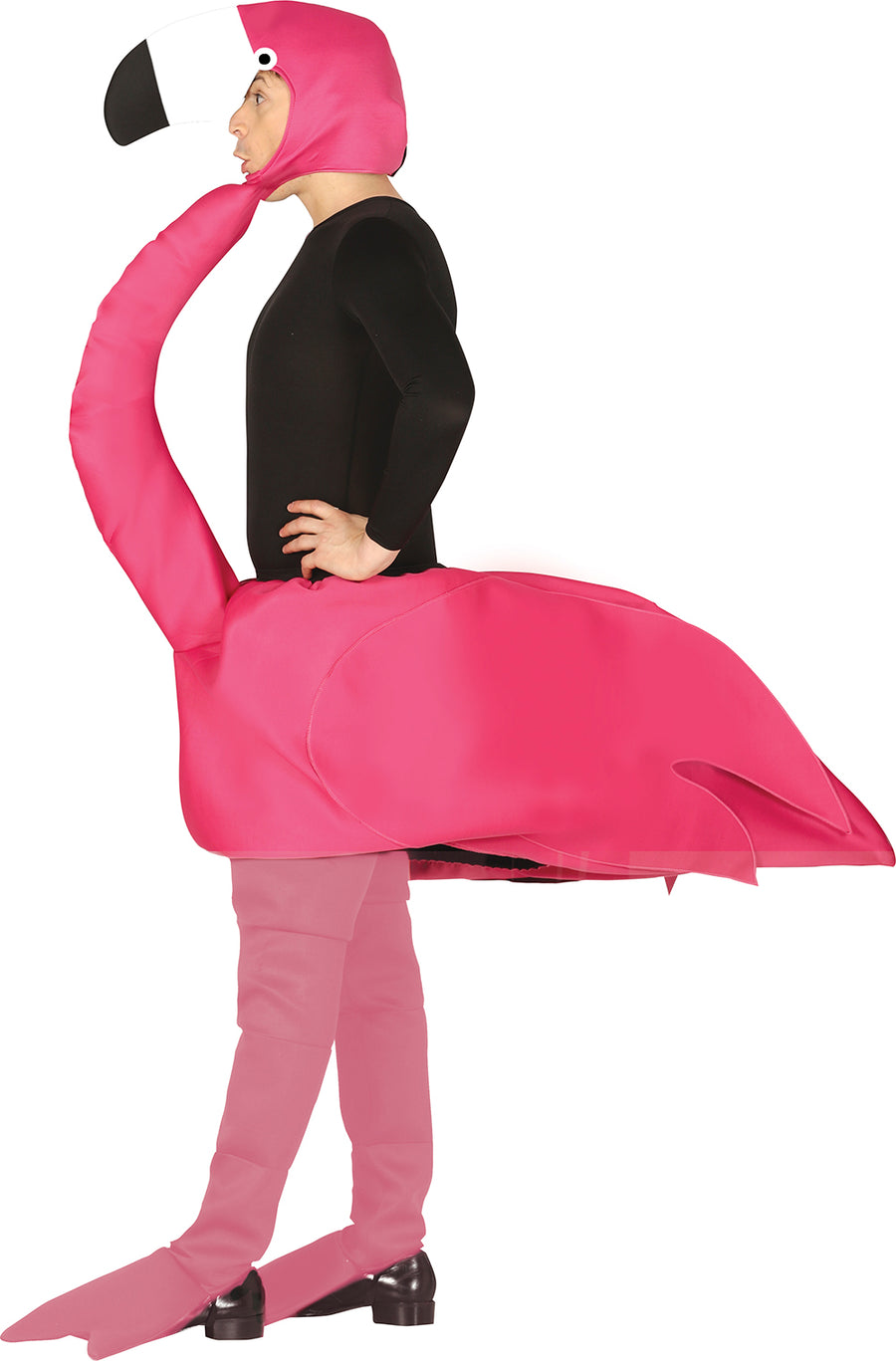 Flamingo Kostüm für Erwachsene pink