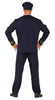 GP88572 – Pilot Karnevalsanzug Kapitän Kostüm – Größe: 52 - 54 (L) – Farbe: Blau