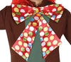 GP88577 – Hutmacher Kostüm Karneval – Größe: 54 - 56 (XL), 46 - 48 (S), 48 - 50 (M), 52 - 54 (L) – Farbe: Braun
