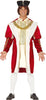 GP88587 – Mittelalter König Gewandung Kostüm – Größe: 52 - 54 (L) – Farbe: Rot