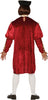 GP88587 – Mittelalter König Gewandung Kostüm – Größe: 52 - 54 (L) – Farbe: Rot