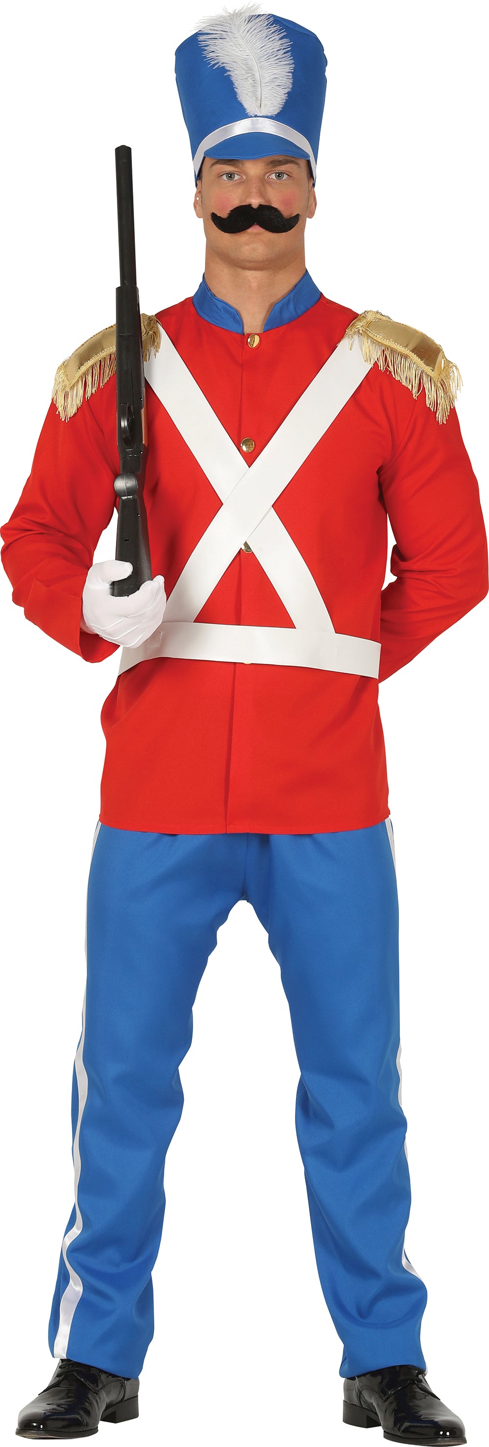 GP88600 – Märchenhafter Soldat Karneval – Größe: 48 - 50 (M) – Farbe: Blau