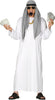 GP88667 – Wüstenprinz Sheik Karneval Fasching – Größe: 48 - 50 (M) – Farbe: Weiß