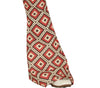 GP88623 – 70er Jahre Partyoutfit Rautenmuster – Größe: 52 - 54 (L) – Farbe: Mehrfarbig