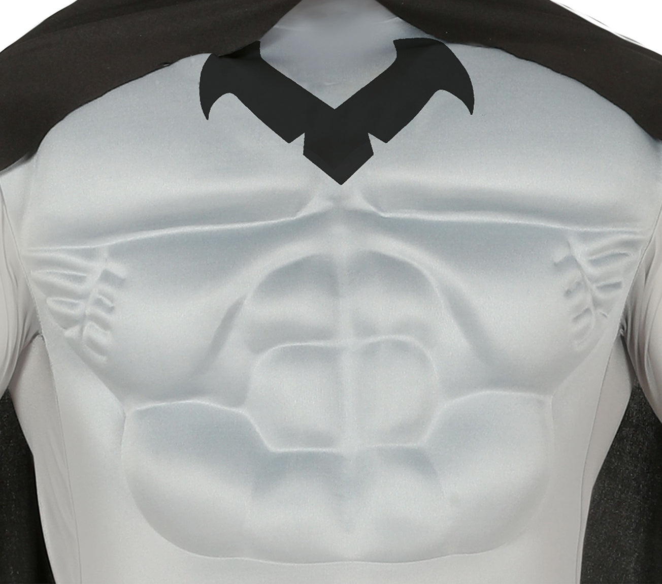 GP88636 – Superheld Maske Abenteuerfigur – Größe: 48 - 50 (M) – Farbe: Grau