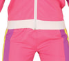 GP88650 – 80er Jahre Sport Retro Pink Fashion – Größe: 42 - 44 (L) – Farbe: Pink