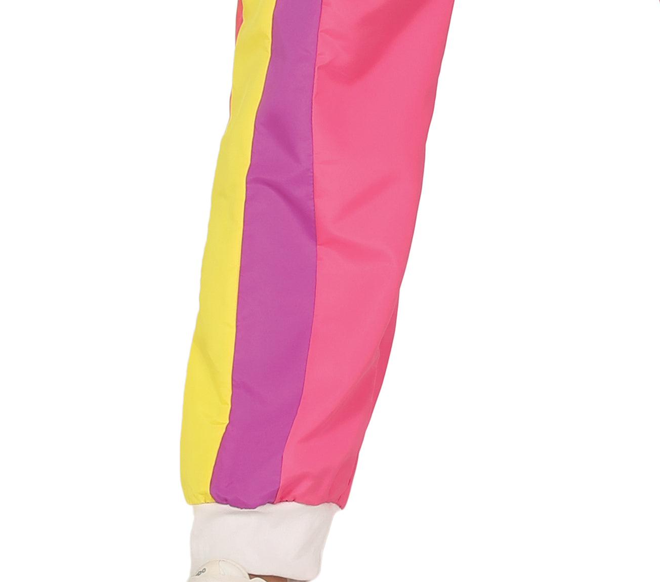 GP88650 – 80er Jahre Sport Retro Pink Fashion – Größe: 42 - 44 (L) – Farbe: Pink