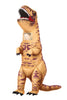 GP88682 – Dinosaurier Aufblasbares T Rex Kostüm – Größe: 52 - 54 (L) – Farbe: Braun