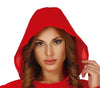 GP88690 – Diebe Karneval Overall Rot Kapuze – Größe: 38 - 40 (M) – Farbe: Rot
