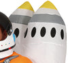 GP88693 – Pilot Rakete Abenteuer Kostüm Karneval – Farbe: Orange