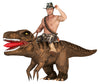 GP88696 – Dinosaurier Reitabenteuer Karnevalskostüm – Farbe: Braun