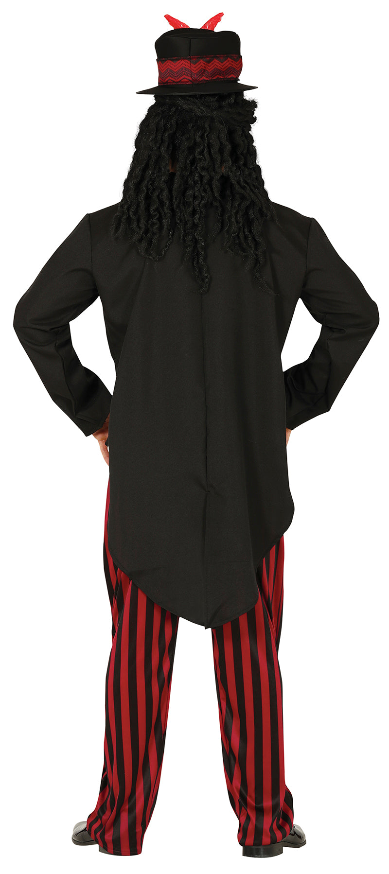 GP88700 – Voodoo Schamane Halloween Kostüm – Größe: 48 - 50 (M) – Farbe: Schwarz