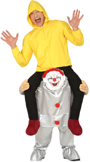 Clown Huckepack Halloween Kostüm, Bild 1