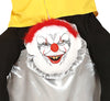 GP88714 – Clown Huckepack Halloween Kostüm – Größe: 52 - 54 (L) – Farbe: Grau