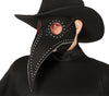 GP88715 – Pestmaske Halloween Kostüm Plage Arzt – Größe: 52 - 54 (L) – Farbe: Schwarz