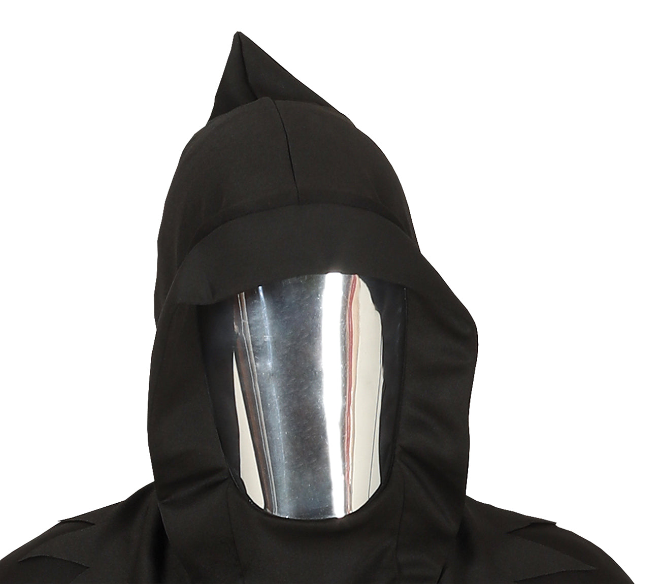 GP88725 – Halloween Reaper Gewand Dunkler Kapuze – Größe: 52 - 54 (L) – Farbe: Schwarz