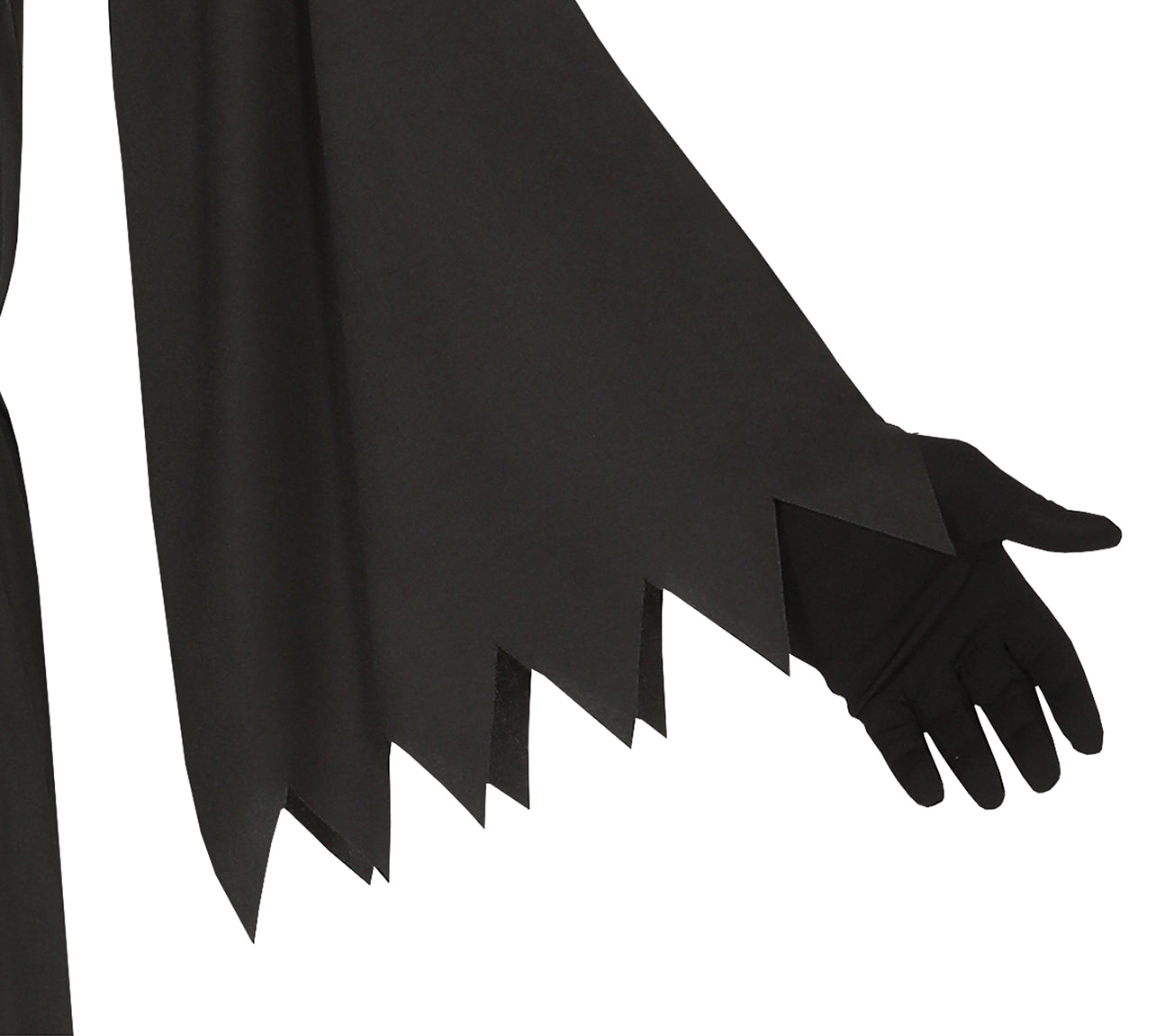 GP88725 – Halloween Reaper Gewand Dunkler Kapuze – Größe: 52 - 54 (L) – Farbe: Schwarz