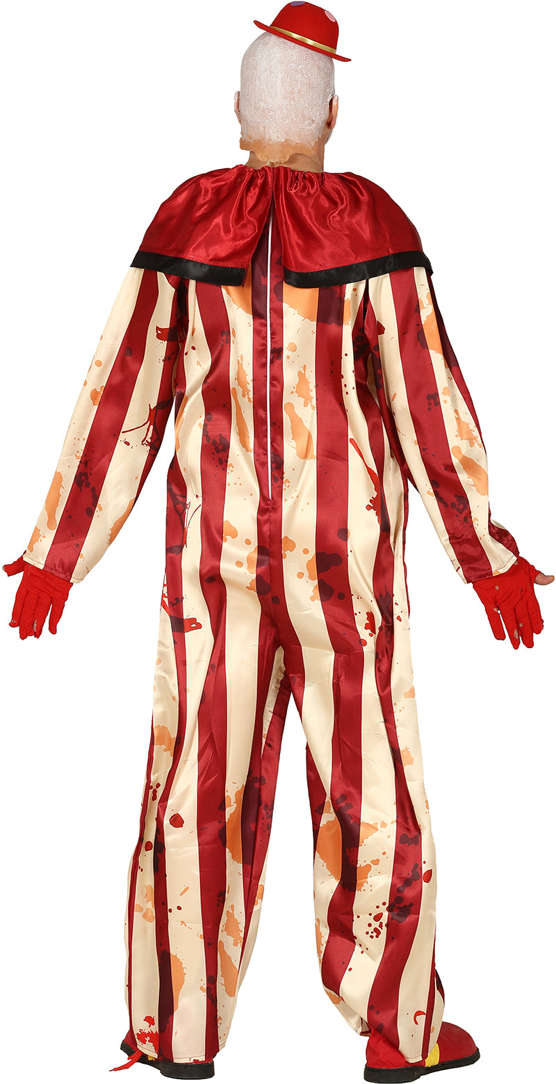 GP88729 – Clown Gruselgestalt Halloween Horrorblut – Größe: 52 - 54 (L) – Farbe: Beige