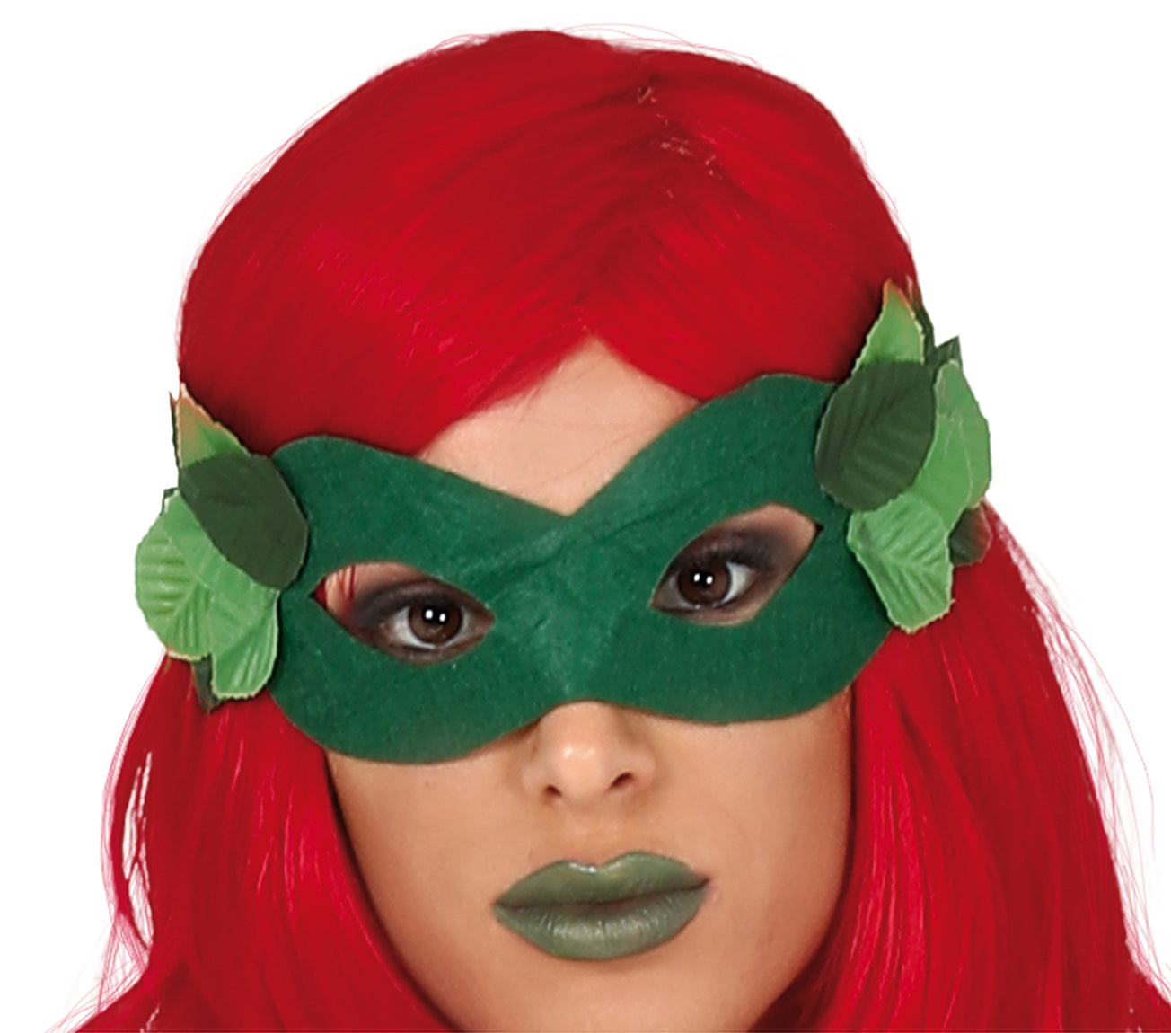 GP88771 – Superheld Waldfee Abenteuerfigur Maske Kostüm – Größe: 36 - 38 (S) – Farbe: Grün