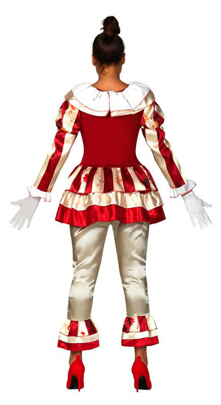 GP88774 – Clown Halloween Kostüm Für Erwachsene – Größe: 36 - 38 (S) – Farbe: Beige