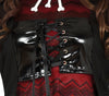 GP88780 – Voodoo Hexe Halloween Magie Kostüm – Größe: 42 - 44 (L) – Farbe: Schwarz