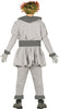 GP88716 – Clown Halloween Gruseliger Jux Spaß – Größe: 54 - 56 (XL) – Farbe: Grau