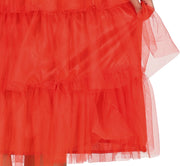 Rote Braut Kostüm für Damen mit Schleier, Bild 5