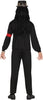 GP88840 – Voodoo Schamane Halloween Kostüm – Größe: 46 - 48 (S), 48 - 50 (M), 52 - 54 (L) – Farbe: Schwarz
