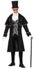 GP88849 – Vampir Halloween Kostüm Elegant – Größe: 48 - 50 (M), 52 - 54 (L) – Farbe: Schwarz
