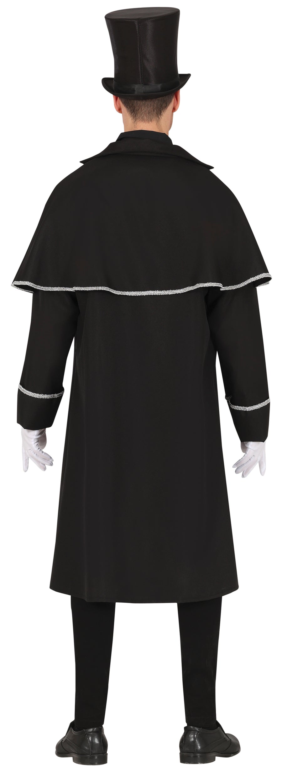GP88849 – Vampir Halloween Kostüm Elegant – Größe: 48 - 50 (M), 52 - 54 (L) – Farbe: Schwarz, Ansicht 2