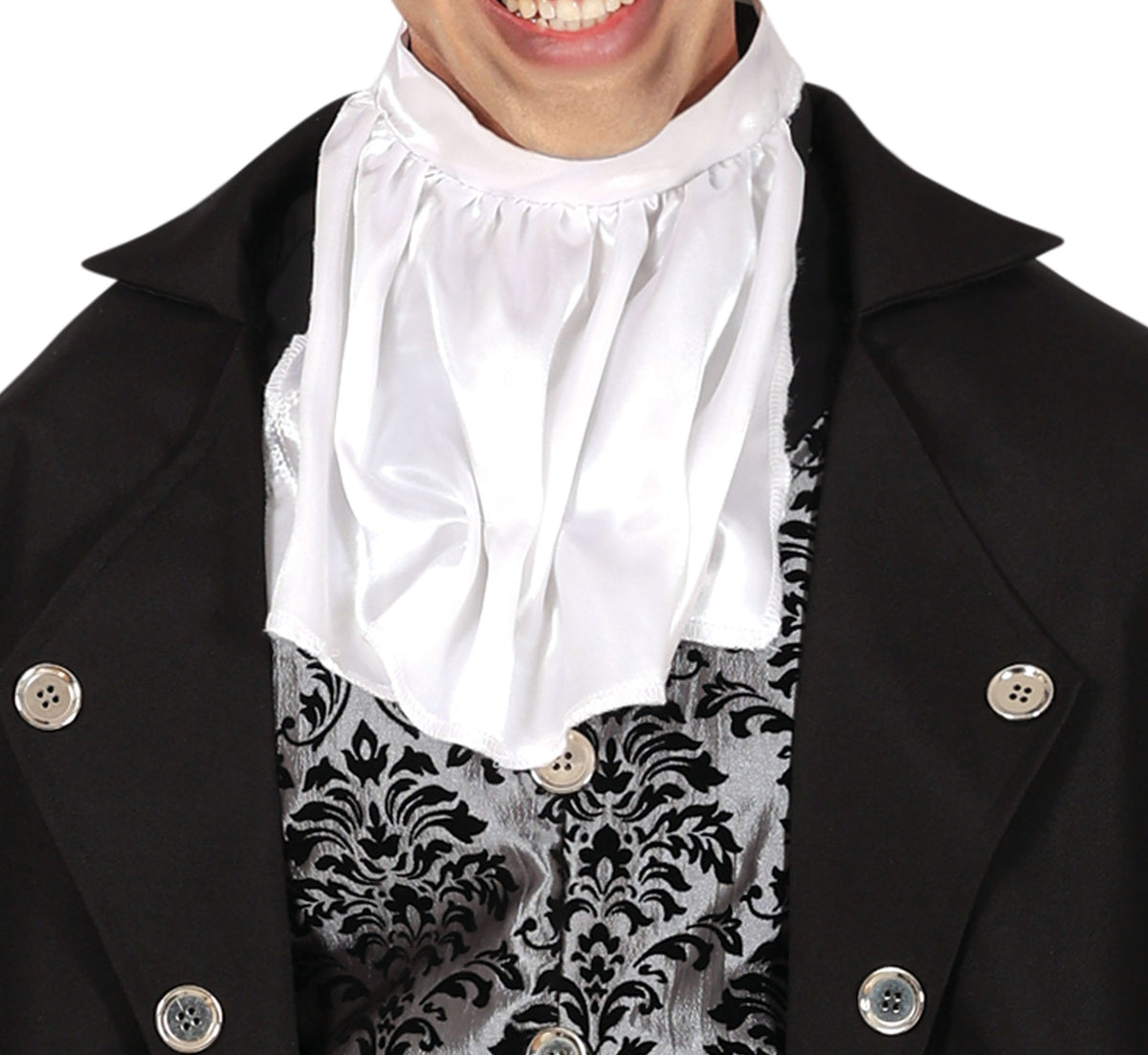 GP88849 – Vampir Halloween Kostüm Elegant – Größe: 48 - 50 (M), 52 - 54 (L) – Farbe: Schwarz