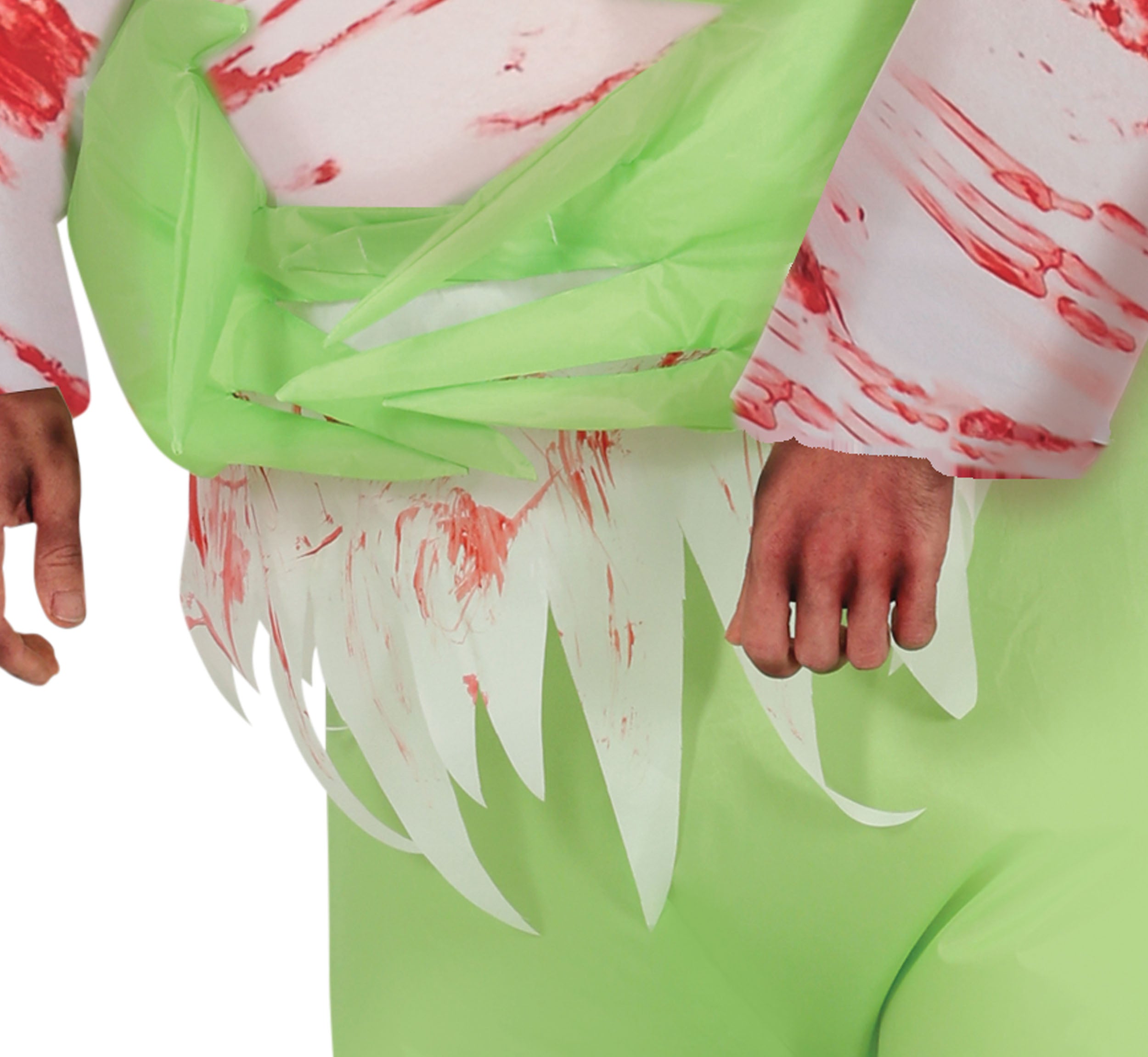 GP88857 – Halloween Alien Abenteuertunika – Größe: 52 - 54 (L) – Farbe: Grün