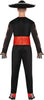GP88858 – Mexiko Halloween Mariachi Skelett – Größe: 46 - 48 (S), 48 - 50 (M), 52 - 54 (L) – Farbe: Schwarz