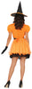 GP88864 – Hexe Halloween Kostüm Zauberhut – Größe: 36 - 38 (S), 38 - 40 (M), 42 - 44 (L) – Farbe: Orange