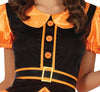 GP88864 – Hexe Halloween Kostüm Zauberhut – Größe: 36 - 38 (S), 38 - 40 (M), 42 - 44 (L) – Farbe: Orange