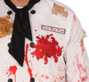 GP88878 – Halloween Koch Blutig Gruseliges Kostüm – Größe: 48 - 50 (M), 52 - 54 (L) – Farbe: Weiß